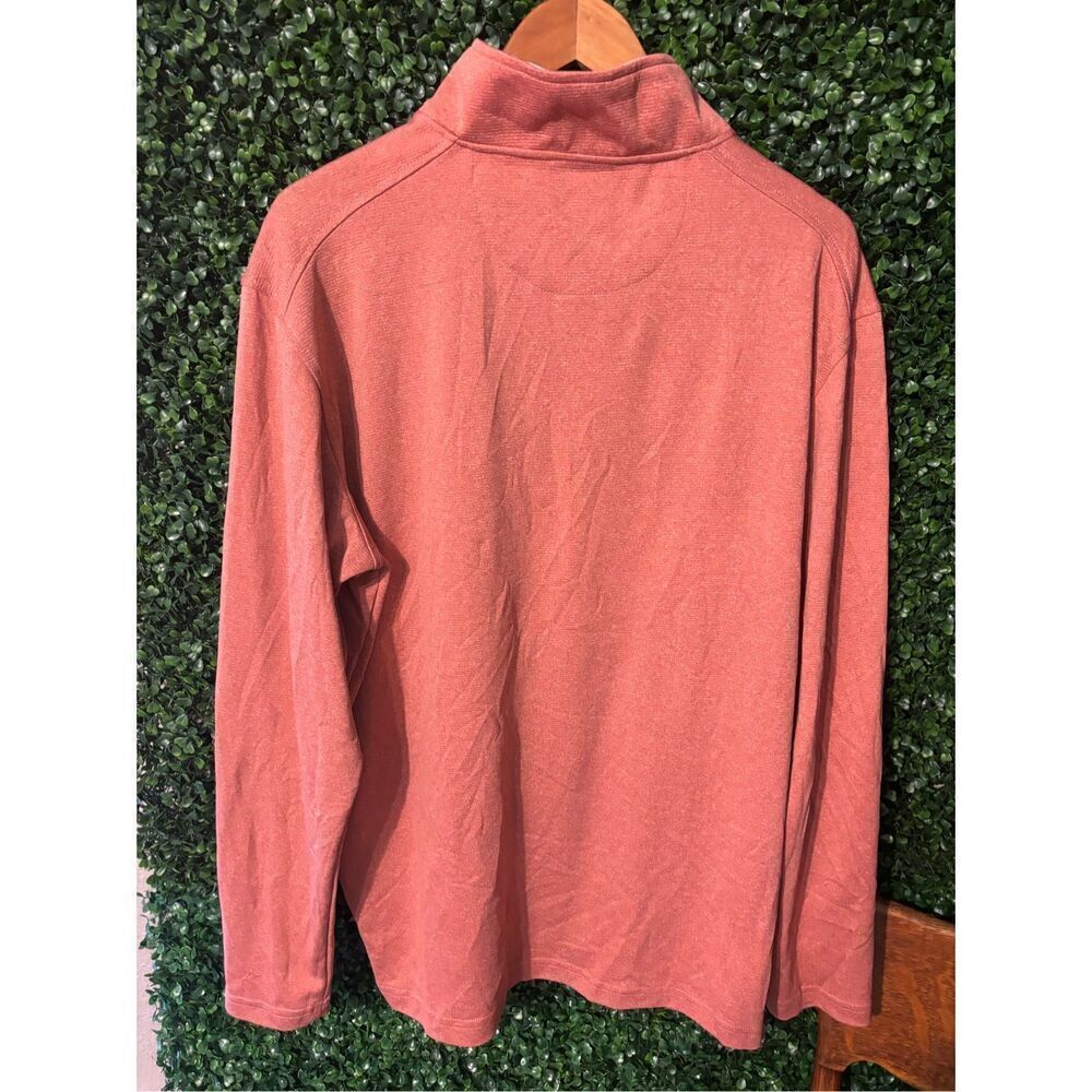Maelreg Orange Quarter Zip Performance Quarter Zip Sz XL - Picture 2 of 4